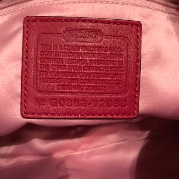 Coach Red Purse - Picture 2 of 5